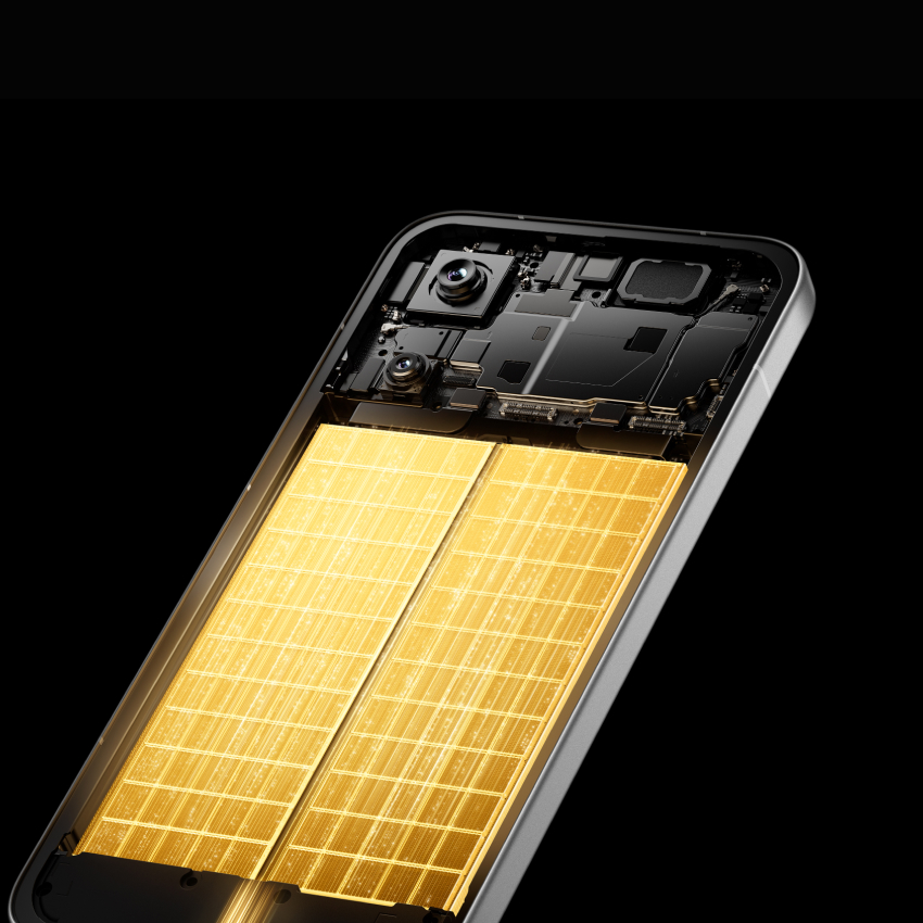 8500 mAh (typ) aku 100 W HyperCharge'iga